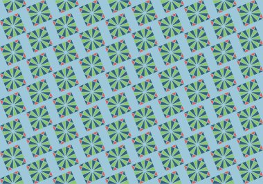 Geometrik elementlerle kusursuz soyut arkaplan