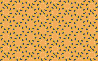 Tekrarlanan şekillerle soyut yaratıcı arkaplan