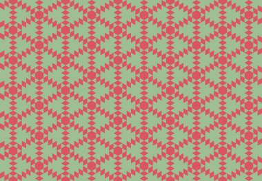 Tekrarlanan şekillerle soyut yaratıcı arkaplan