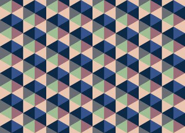 Geometrik elementlerle kusursuz soyut arkaplan