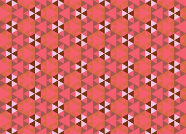 Altıgen desenli modern renkli arkaplan