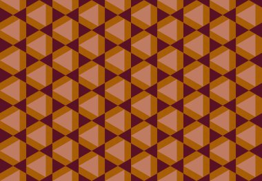 Altıgen desenli modern renkli arkaplan