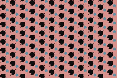 Tekrarlanan şekillerle soyut yaratıcı arkaplan