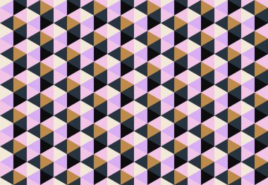 Tekrarlanan şekillerle soyut yaratıcı arkaplan