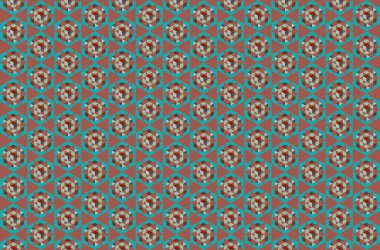 Altıgen desenli modern renkli arkaplan