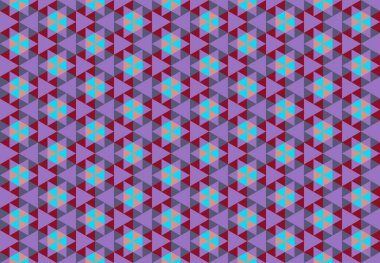 Tekrarlanan şekillerle soyut yaratıcı arkaplan