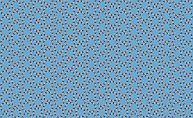 Tekrarlanan şekillerle soyut yaratıcı arkaplan