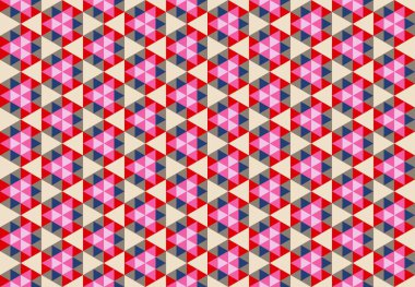 Altıgen desenli modern renkli arkaplan