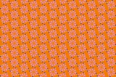 Altıgen desenli modern renkli arkaplan