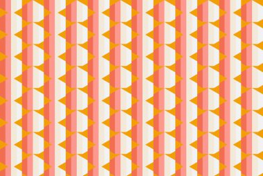 Altıgen desenli modern renkli arkaplan