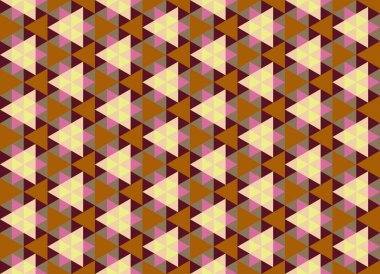 Altıgen desenli modern renkli arkaplan