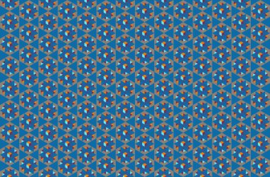 Geometrik elementlerle kusursuz soyut arkaplan