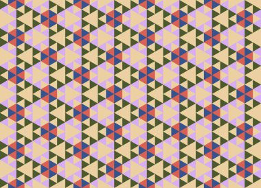 Altıgen desenli modern renkli arkaplan