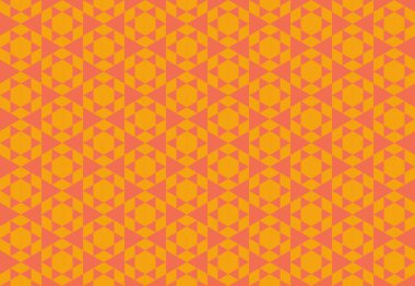 Tekrarlanan şekillerle soyut yaratıcı arkaplan