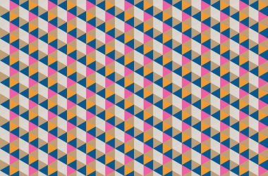 Tekrarlanan şekillerle soyut yaratıcı arkaplan