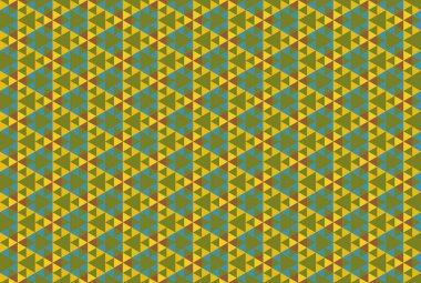 Altıgen desenli modern renkli arkaplan