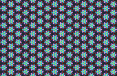 Altıgen desenli modern renkli arkaplan