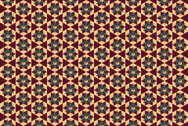 Altıgen desenli modern renkli arkaplan