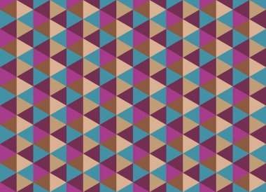 Altıgen desenli modern renkli arkaplan