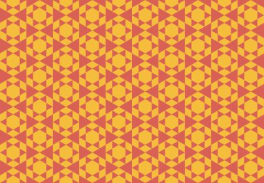 Altıgen desenli modern renkli arkaplan