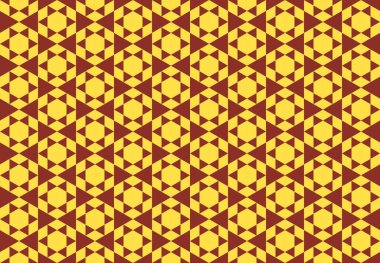 Tekrarlanan şekillerle soyut yaratıcı arkaplan