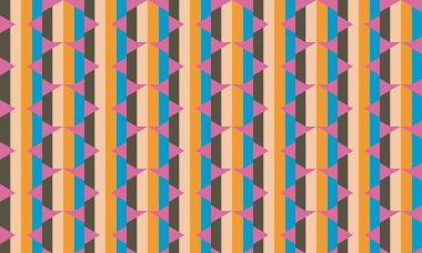 Tekrarlanan şekillerle soyut yaratıcı arkaplan