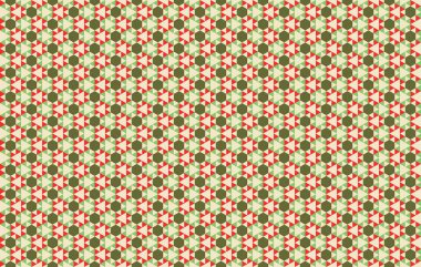 Tekrarlanan şekillerle soyut yaratıcı arkaplan