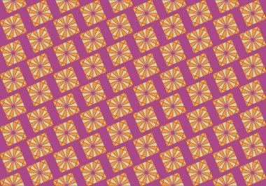 Tekrarlanan şekillerle soyut yaratıcı arkaplan