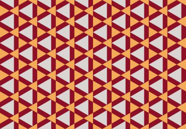 Tekrarlanan şekillerle soyut yaratıcı arkaplan