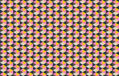 Altıgen desenli modern renkli arkaplan