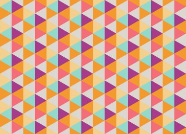 Tekrarlanan şekillerle soyut yaratıcı arkaplan