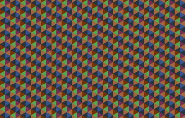 Altıgen desenli modern renkli arkaplan