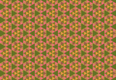 Altıgen desenli modern renkli arkaplan