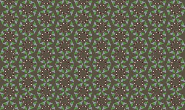 Tekrarlanan şekillerle soyut yaratıcı arkaplan