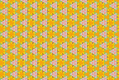 Altıgen desenli modern renkli arkaplan