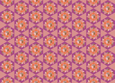 Geometrik elementlerle kusursuz soyut arkaplan