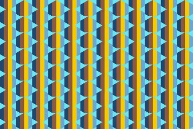 Geometrik elementlerle kusursuz soyut arkaplan