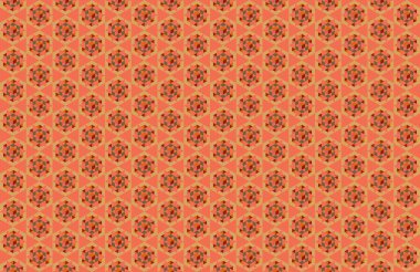 Altıgen desenli modern renkli arkaplan