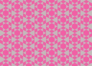 Altıgen desenli modern renkli arkaplan