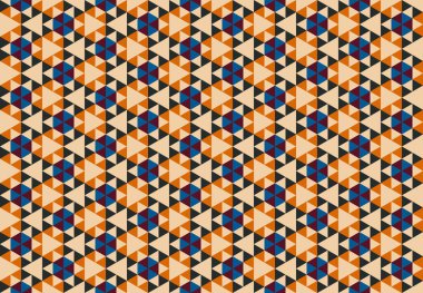 Tekrarlanan şekillerle soyut yaratıcı arkaplan