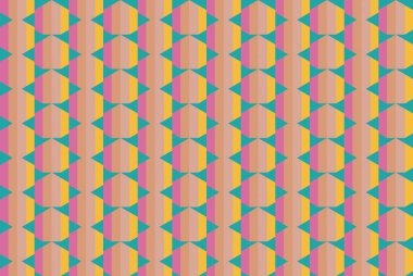 Tekrarlanan şekillerle soyut yaratıcı arkaplan