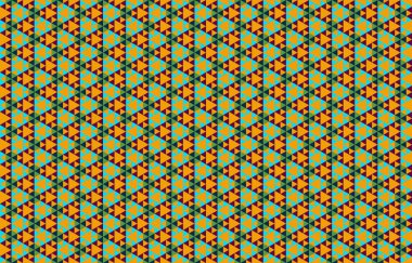 Altıgen desenli modern renkli arkaplan