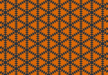 Tekrarlanan şekillerle soyut yaratıcı arkaplan