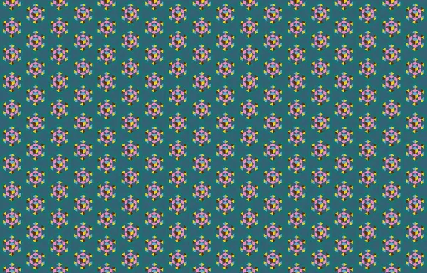 Tekrarlanan şekillerle soyut yaratıcı arkaplan