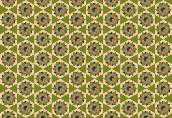 Tekrarlanan şekillerle soyut yaratıcı arkaplan