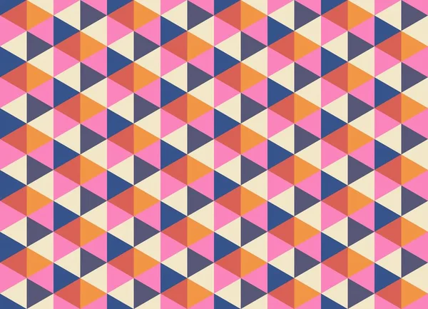 Altıgen desenli modern renkli arkaplan