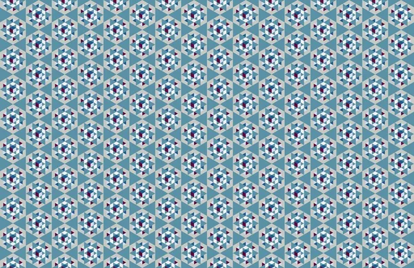 Tekrarlanan şekillerle soyut yaratıcı arkaplan