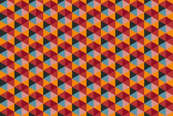 Altıgen desenli modern renkli arkaplan