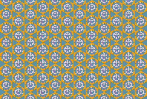 Tekrarlanan şekillerle soyut yaratıcı arkaplan