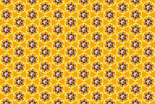 Altıgen desenli modern renkli arkaplan